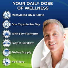 Saw Palmetto ingredient highlighted for men's wellness