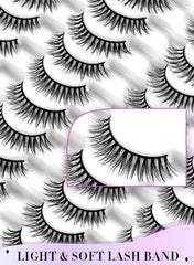 Sawkit Classic 4-11mm lashes demonstrate versatile length for personalized looks.