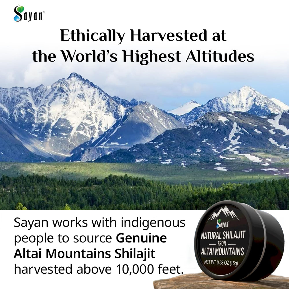 Altai Mountains landscape representing Shilajit source