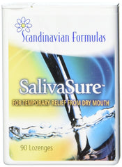Front view of Scandinavian Formulas Salivasure Lozenges 90 Count