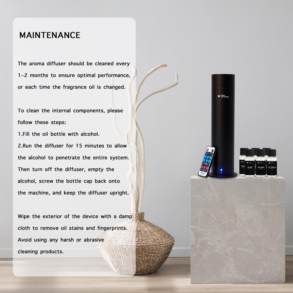 Scent Collection Quiet Diffuser for Office and Spa spaces combines focus and relaxation.