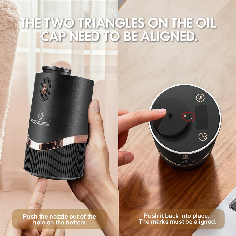 Compatible with 5/10/15/20 ml essential oil bottles