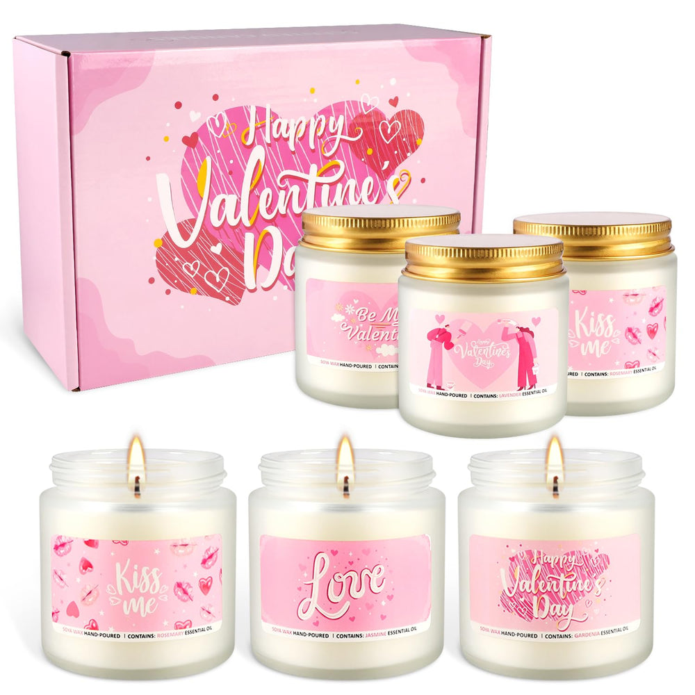 Smokeless burning candle illustrating safe use