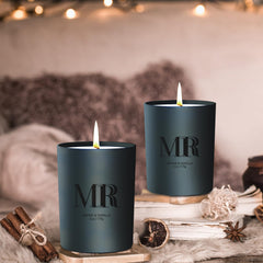 Warm, cozy display with the gift set