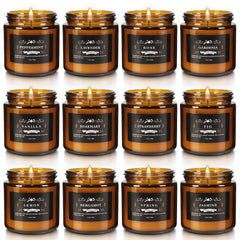 Lemon scented candle from the set