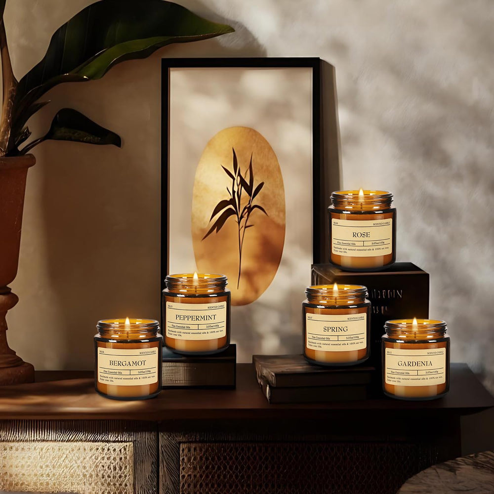 Gardenia-scented candle from the 24-pack set