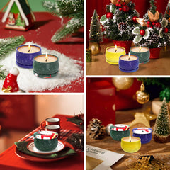Natural soy wax candle with cotton wick