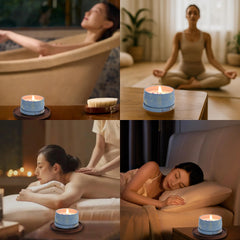 Jasmine scented candle from the 4-pack gift set