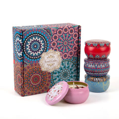 Lavender scented candle from the 4-pack gift set