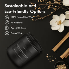 Scented Candles Set for Men – Pine and Clove