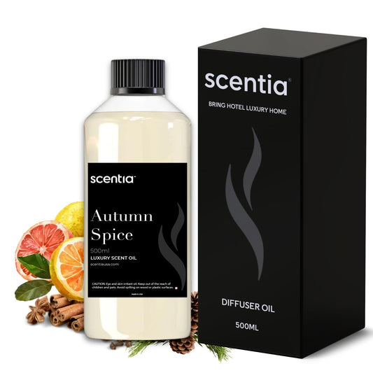 Scentia Autumn Spice Essential Oil 500ml bottle