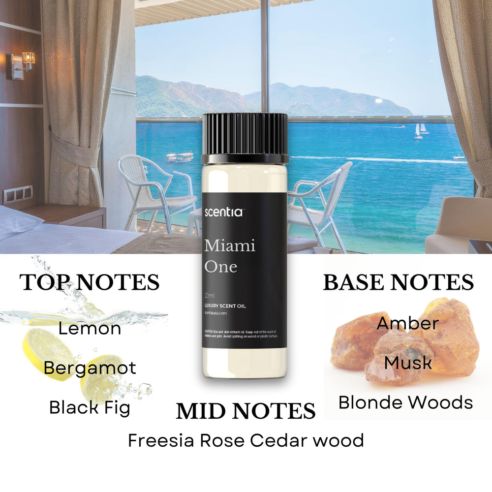 Three compact 20ml diffuser bottles