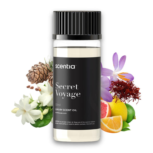 Scentia Hotel Diffuser Oil Secret Voyage bottle – 50ml