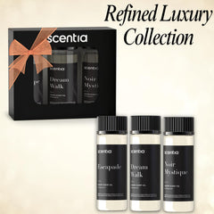 Escapade diffuser oil bottle with ocean breeze notes