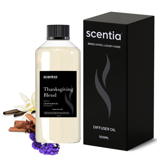 Scentia Thanksgiving Blend essential oil 500ml bottle