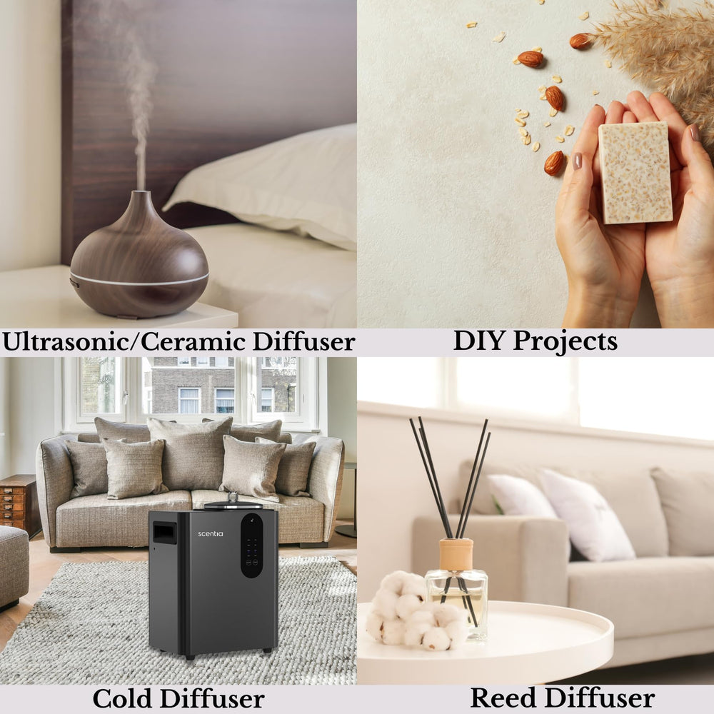Hotel-inspired elegance: Scentia W Bliss diffuser refill in setting