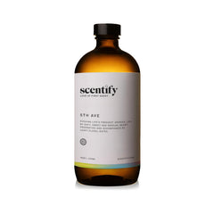 Middle notes of 5th Ave diffuser oil featuring elderberry and gardenia