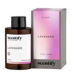 Scentify Lavender Musk diffuser oil refill bottle in amber glass
