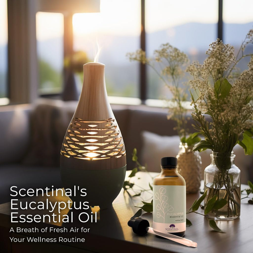 Peppermint essential oil 4oz bottle by Scentinal