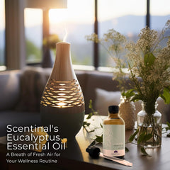 Peppermint essential oil 4oz bottle by Scentinal
