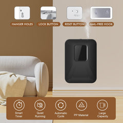 Scentiplus app control interface highlights scheduling and remote fragrance management.