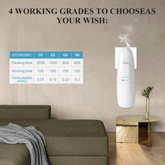 Scentiplus diffuser in an office setting for open space fragrance