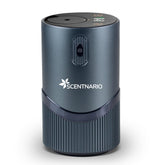 SCENTNARIO waterless diffuser aluminum-20ml demonstrates durable home aroma in a compact form.