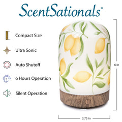 Scentsationals Eclectic Collection diffuser in a living room setup