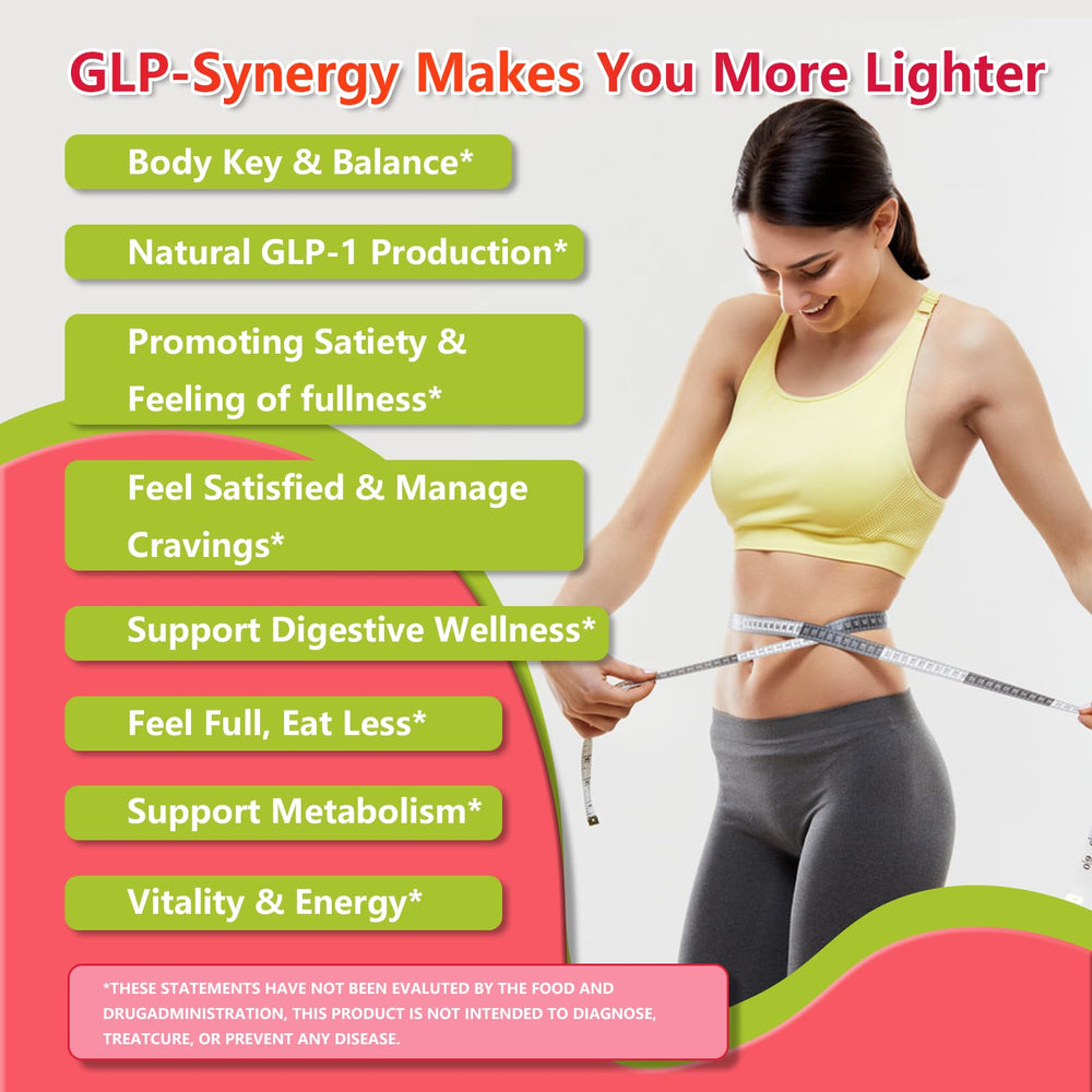 GLP-1 Drops bottle with straw and glass of water