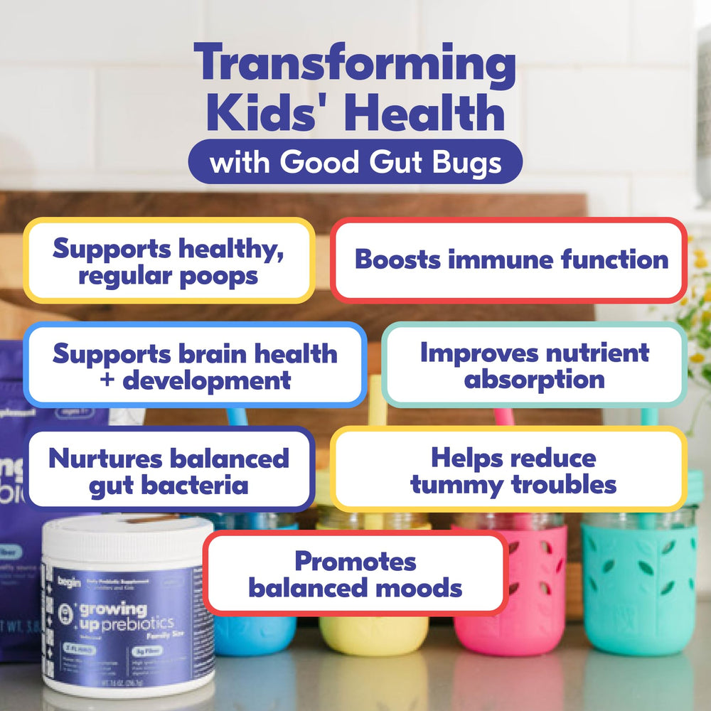 Science-backed gut health supplement for kids