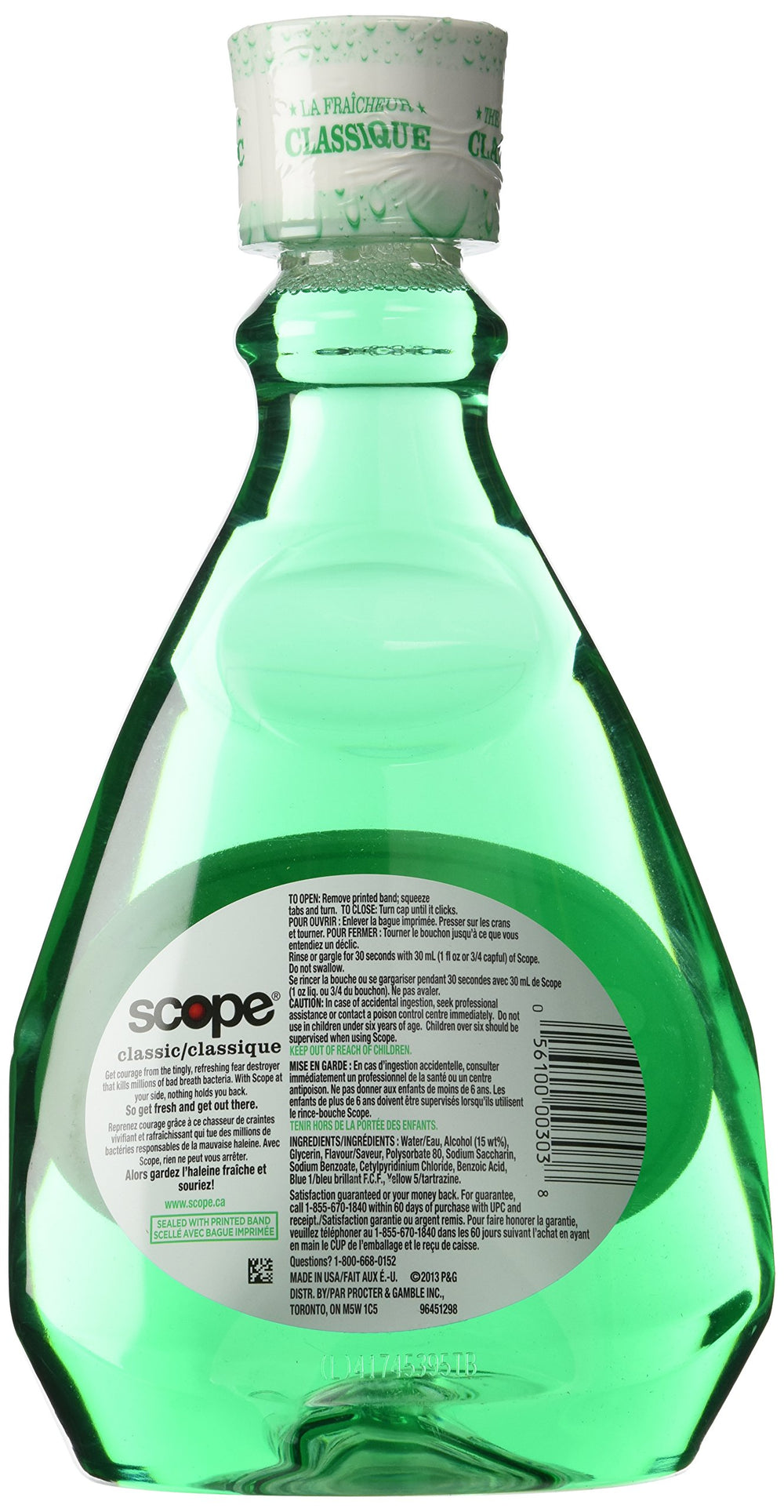 Two-pack Scope Mouthwash Original Mint 33.8 oz