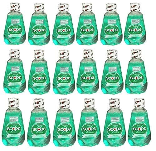 Scope Original Mint Mouthwash Travel Size bottle front view