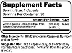 90 servings per bottle indicated on packaging