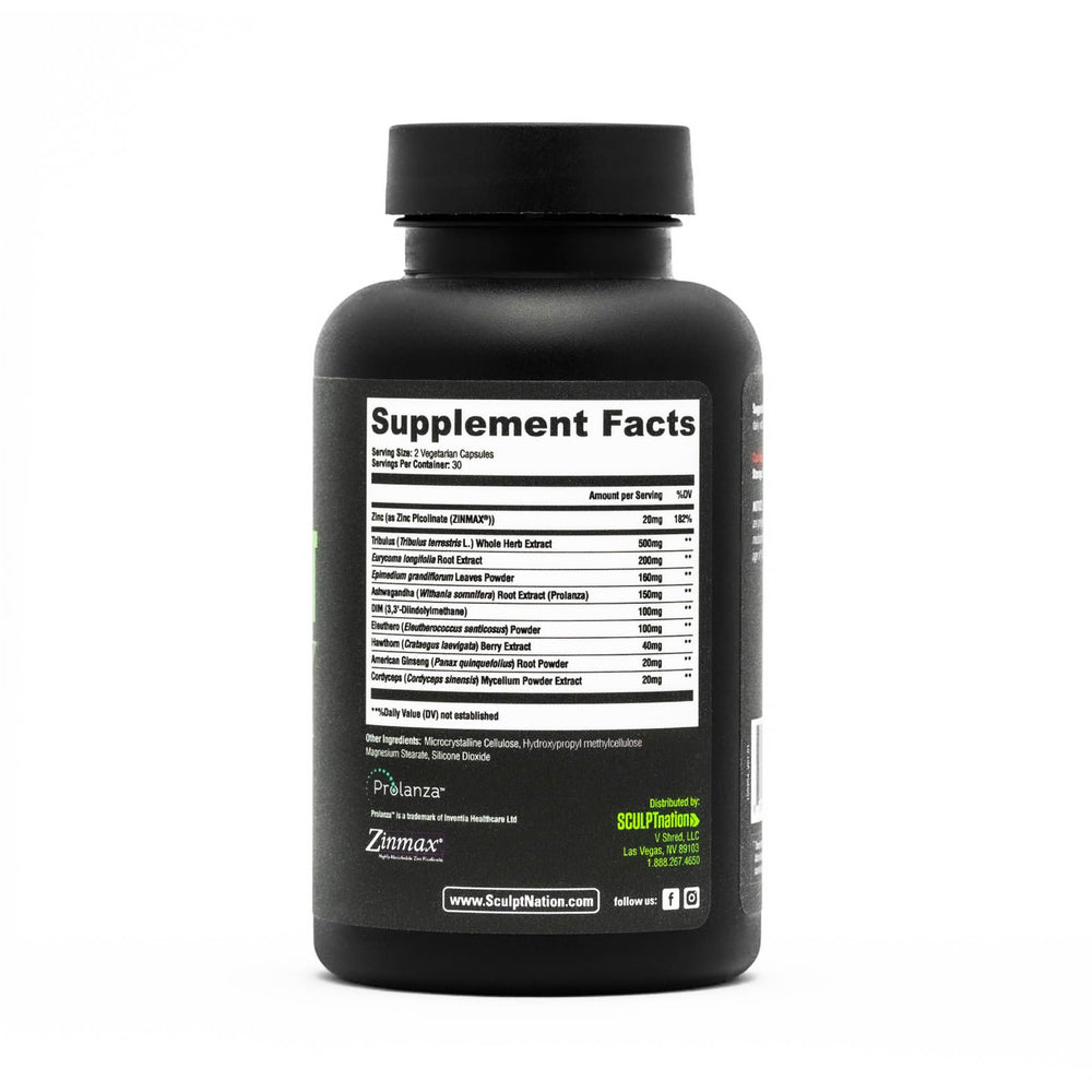 Ingredient highlights: Ashwagandha (KSM-66), Tribulus extract, American Ginseng Root