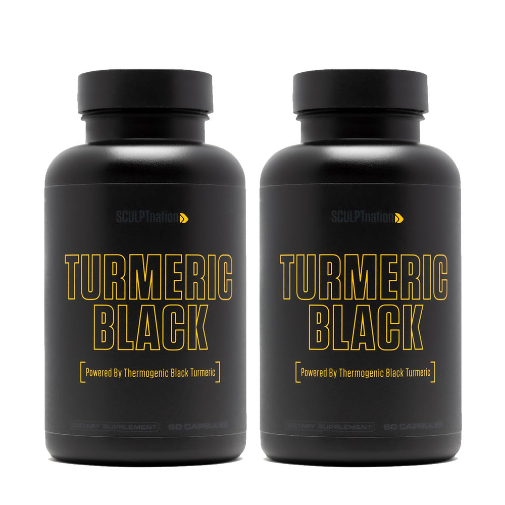 Sculpt Nation turmeric supplement bottle for daily wellness and joint comfort.