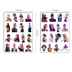 SDONY Demon tattoos sheet 3 provides variety to spark imagination during celebrations.