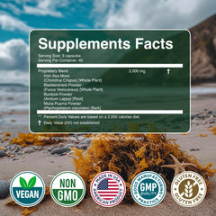 Lifestyle image suggesting energy and wellness with Sea Moss Capsules