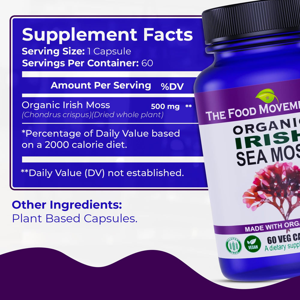 Immune support from sea moss