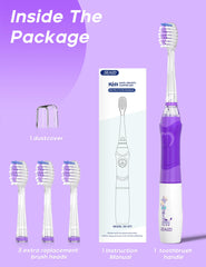 SEAGO SG-977 package contents with 4 replacement heads