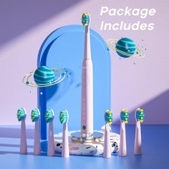 Sealed packaging of SEAGO SG2303 Pink Kids Toothbrush