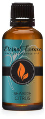 Seaside Citrus 30ml premium fragrance oil bottle for candles and diffusers