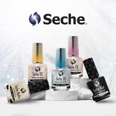 Seche FX Diamond Top Coat blue shimmer layer adds depth
