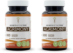 Bottle of Secrets of the Tribe Agrimony 60 capsules