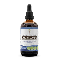 Hero image: Secrets of the Tribe Umckaloabo Tincture 4oz bottle