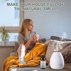 Amber glass packaging protecting essential oil from UV rays