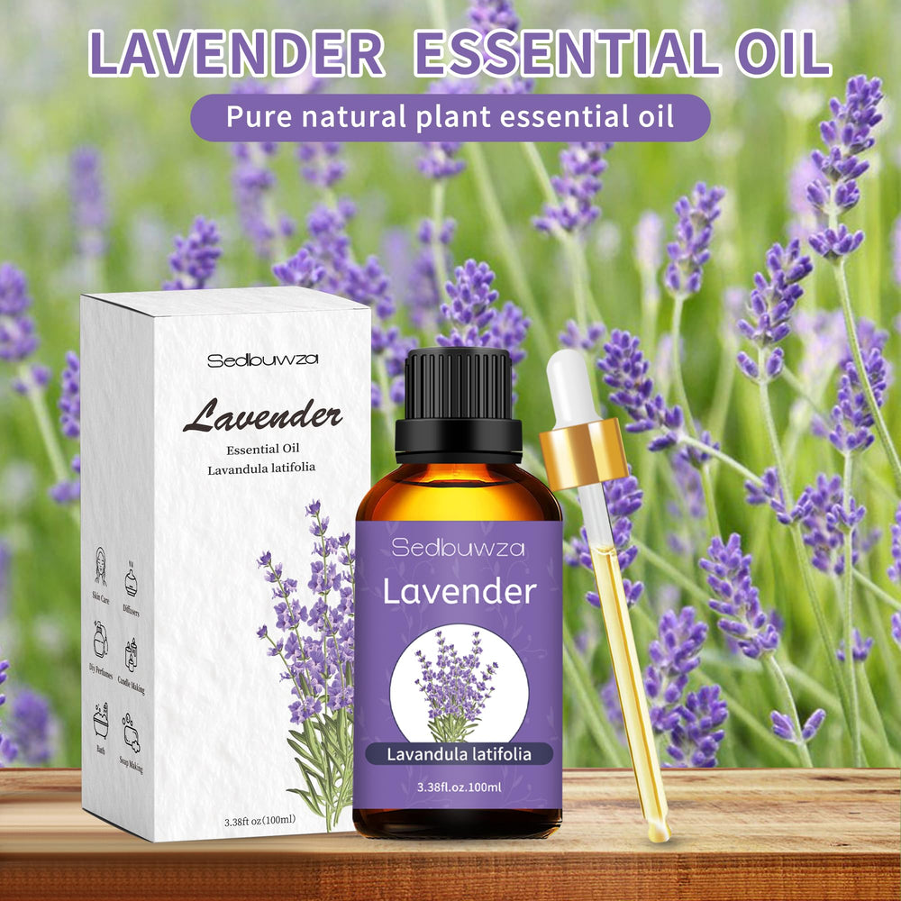 Sedbuwza Lavender Oil gift box packaging
