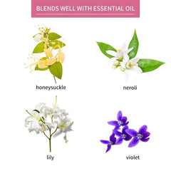 Lifestyle spa scene featuring lotus essential oil