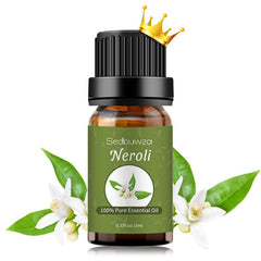 Sedbuwza Neroli Essential Oil bottle with dropper