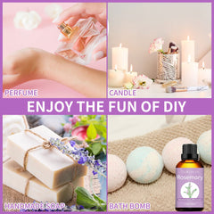 Rosemary essential oil being used with a diffuser