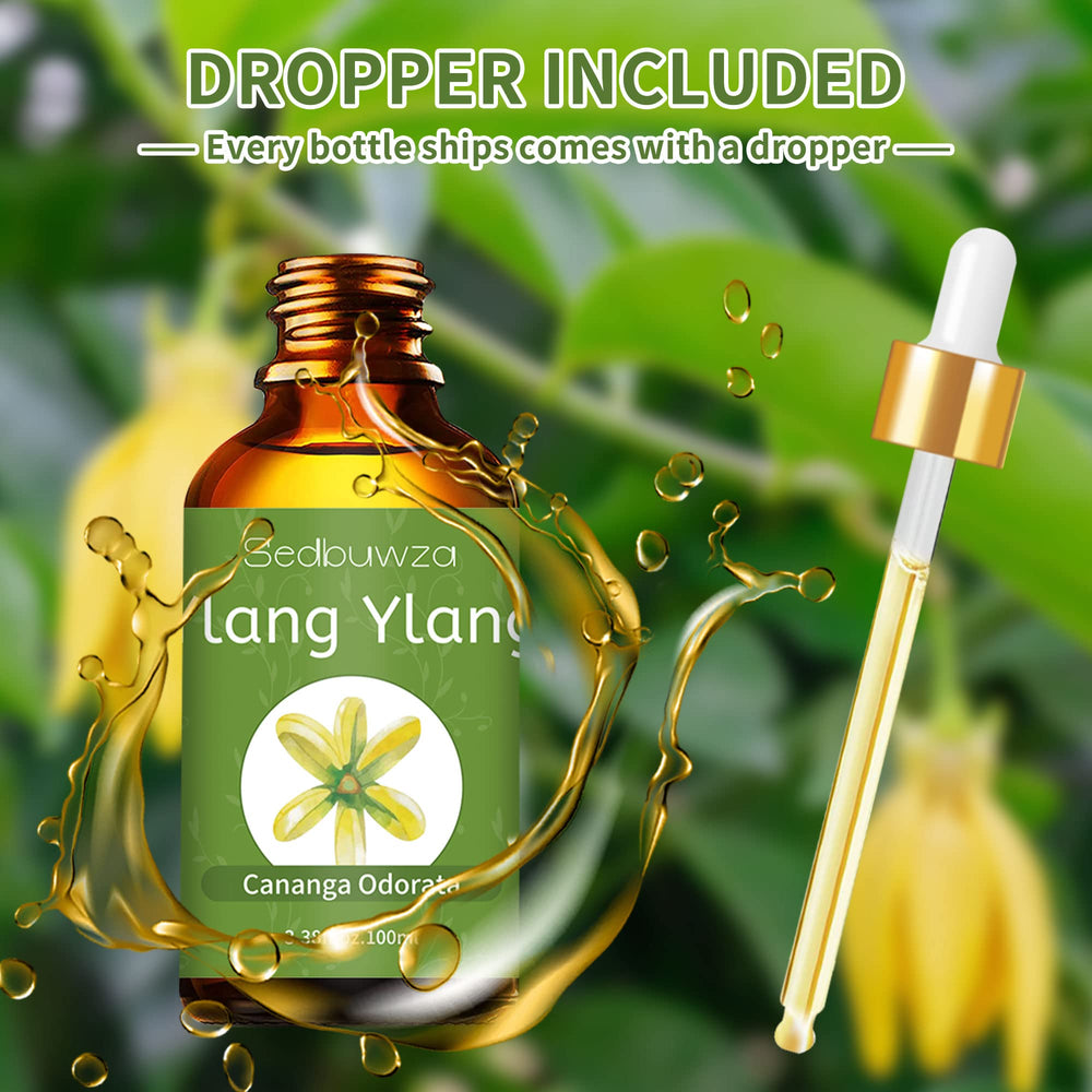 Diffuser with Ylang Ylang essential oil for aromatherapy